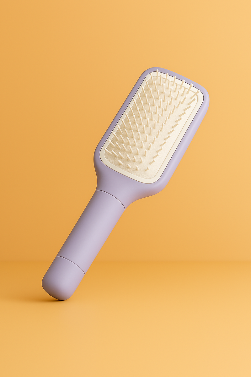 4 In 1 Self Cleaning Hair Brush - One-Click easy clean  BUY NOW